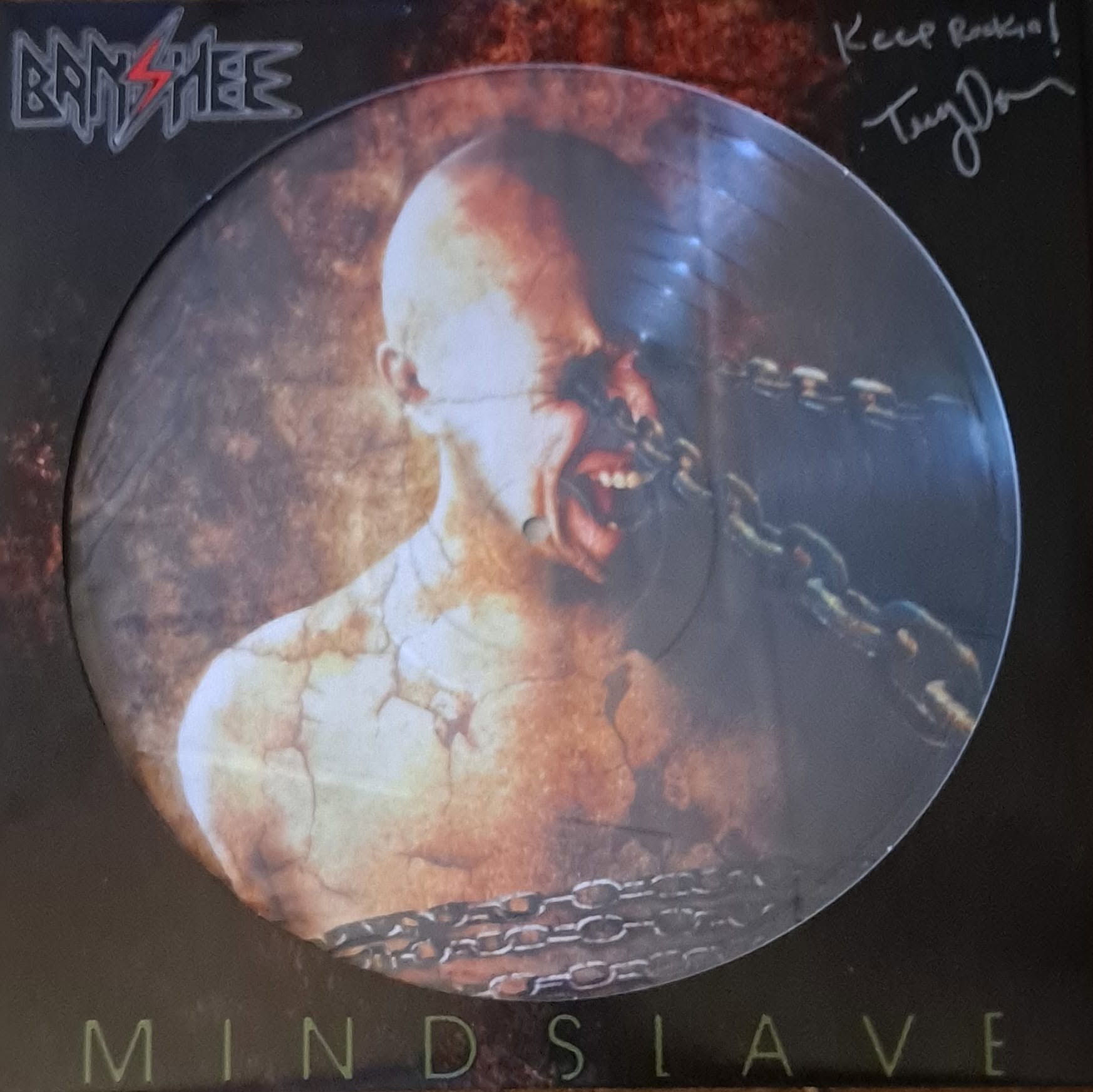 Signed Mindslave picture disc