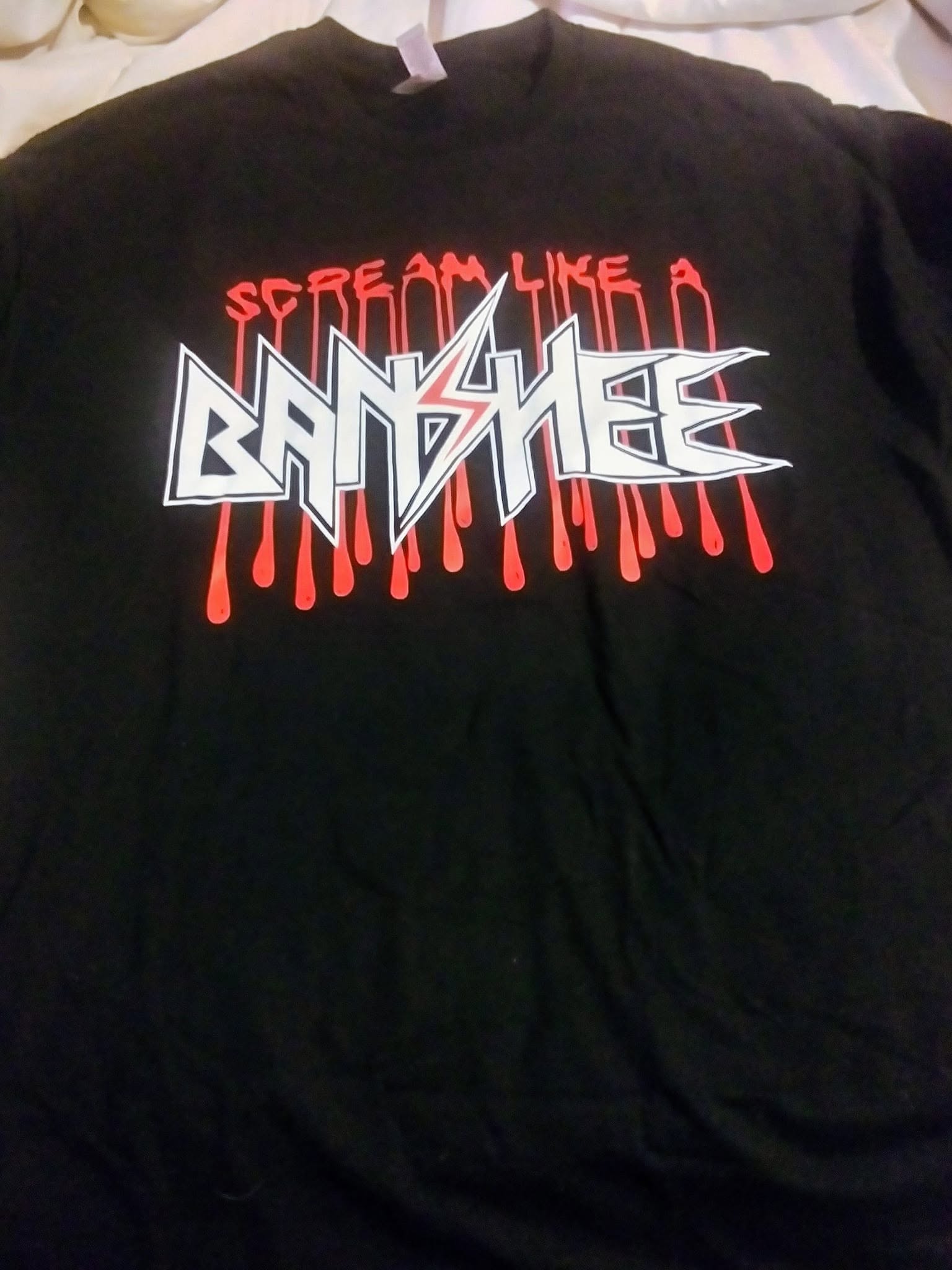 Scream Like a Banshee shirt