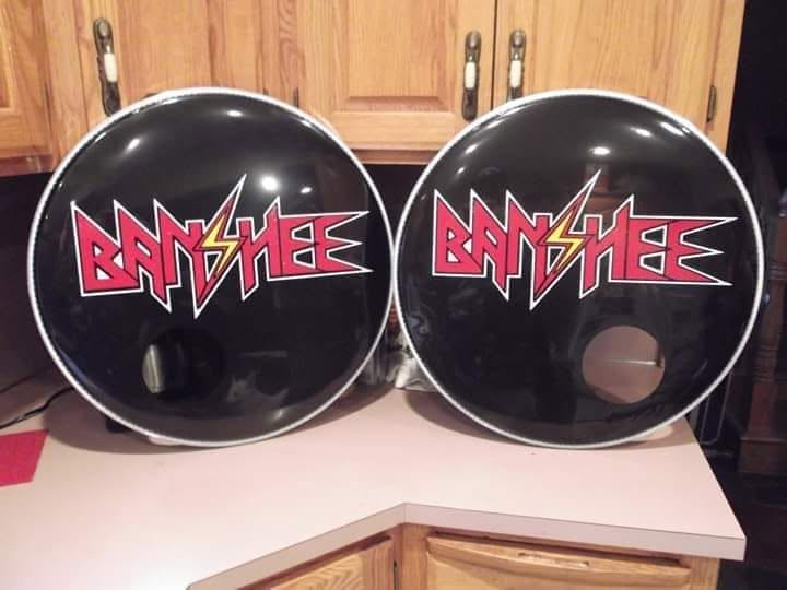 Double bolt drum heads