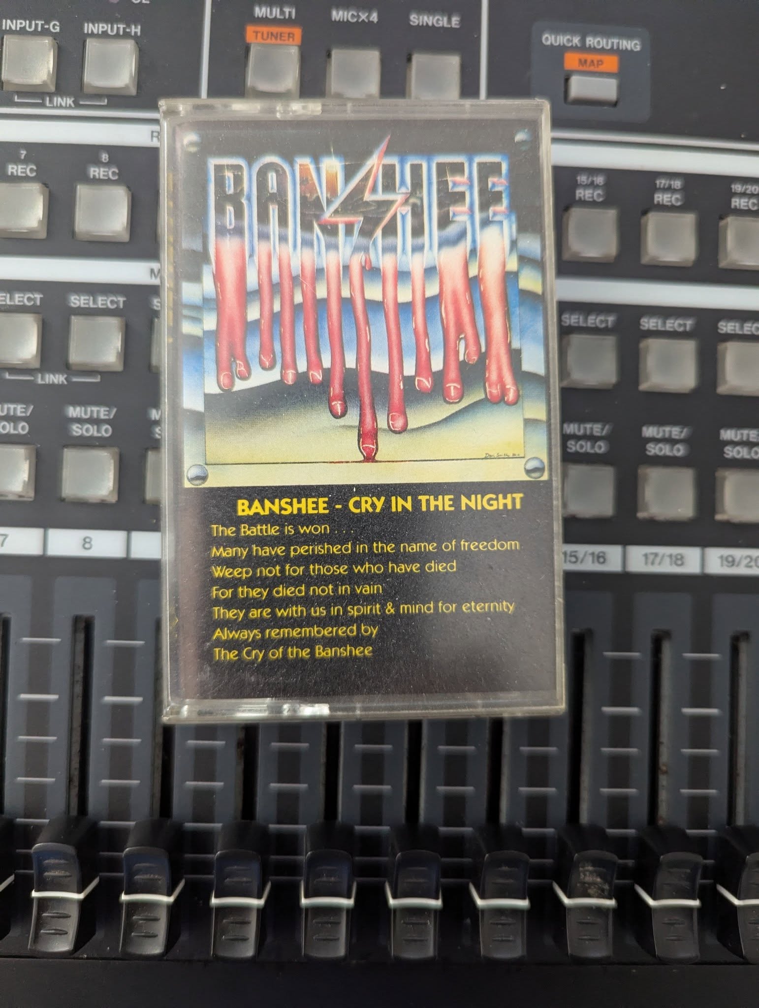 Cry in the Night on cassette