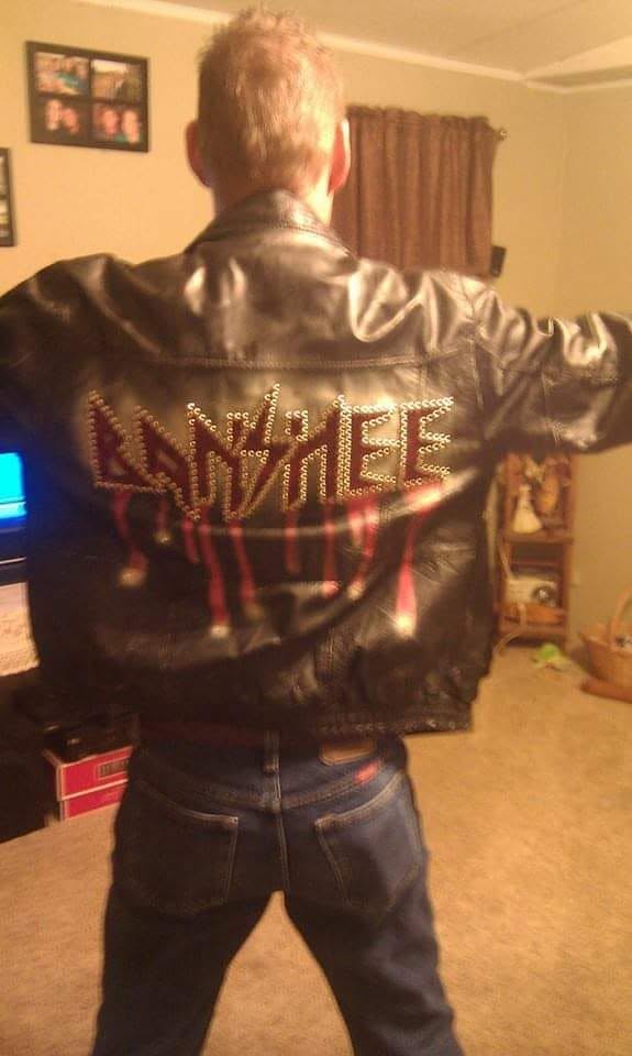 The band on the jacket