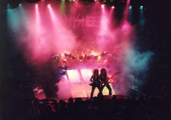 The whole stage