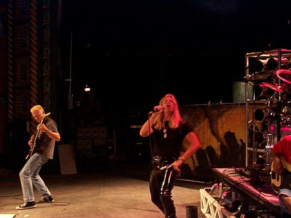 The view from stage side
