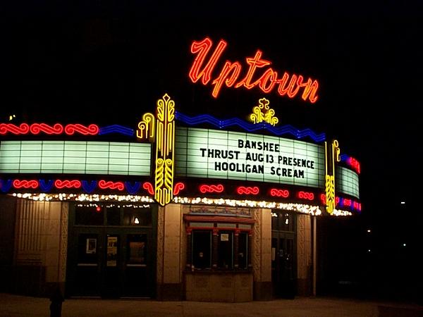 Banshee on the marquee